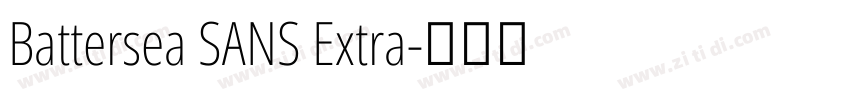 Battersea SANS Extra字体转换 Battersea SANS Extra字体转换